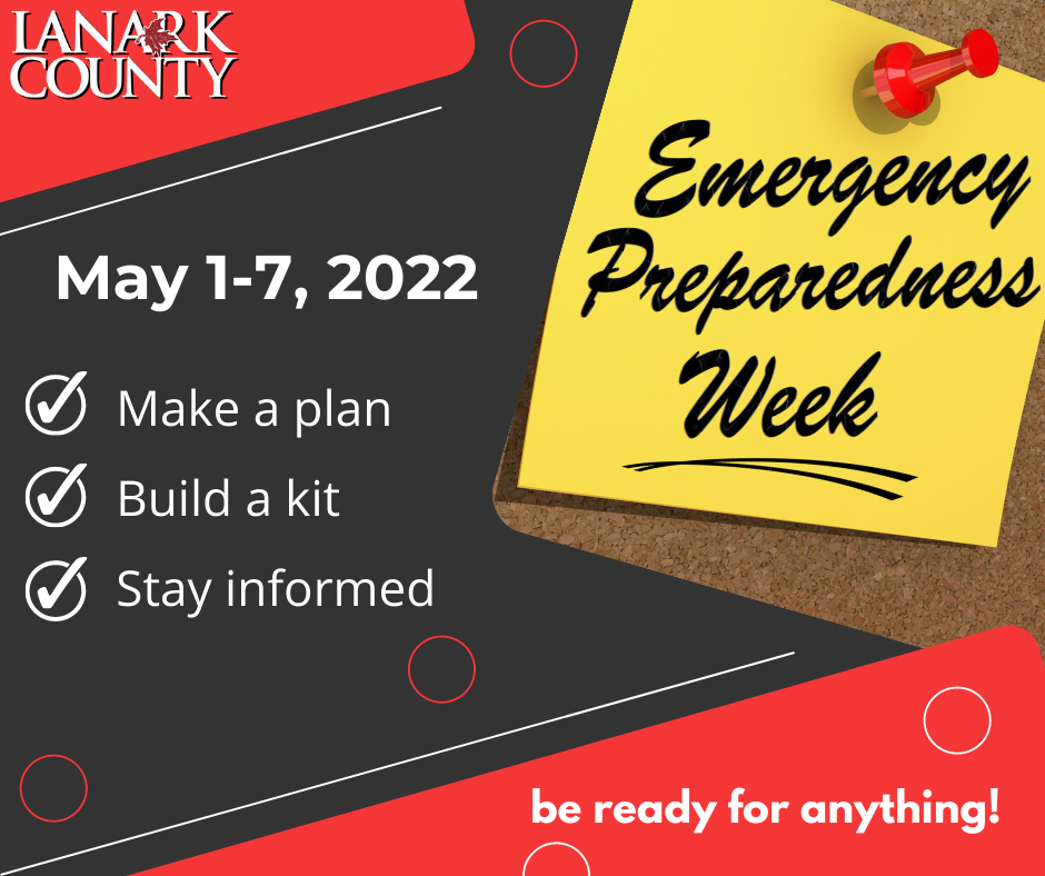 Emergency Preparedness Week 2022