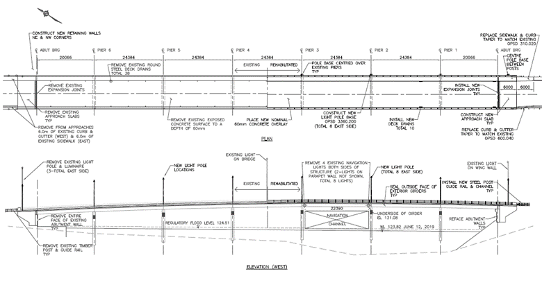 Rideau Bridge Specs 2