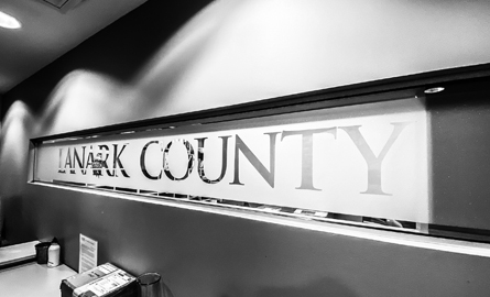 Lanark County signage