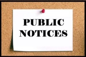 Public Notices and Consultations