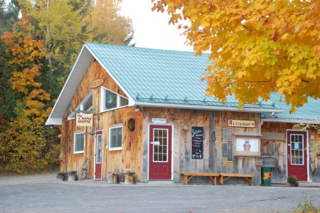 A farm house in the county