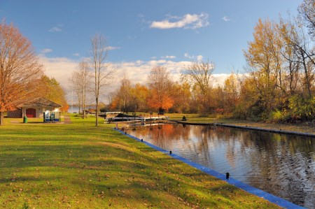 a river in Drummond North Elmsley