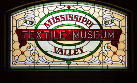 a stained glass window
